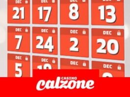 Get spins, cashback, cash chip & reload offers this Christmas at Casino Calzone