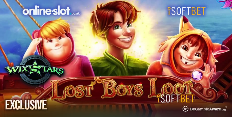 Play the Lost Boys Loot slot by iSoftBet only at Wixstars Casino