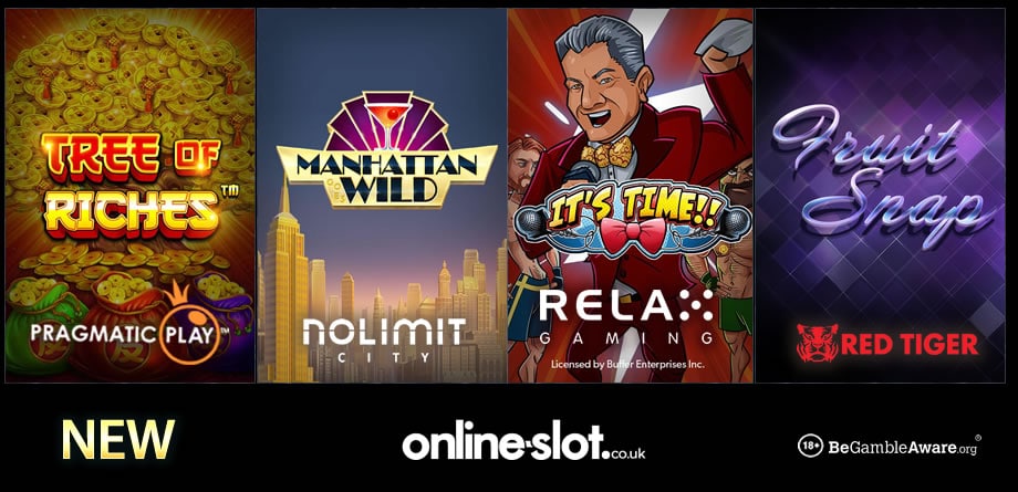 Play the new Manhattan Wild, It’s Time, Fruit Snap & Tree of Riches slots at LeoVegas Casino