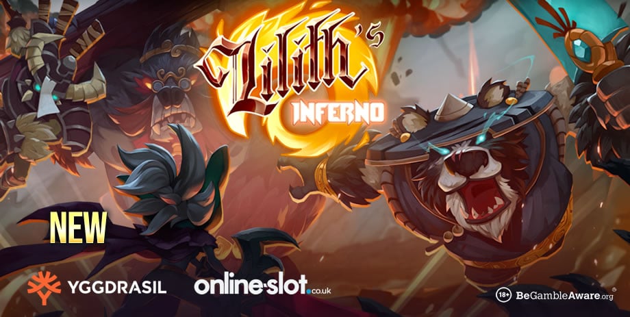 Play the new Lilith’s Inferno online slot from Yggdrasil Gaming at NetBet Casino