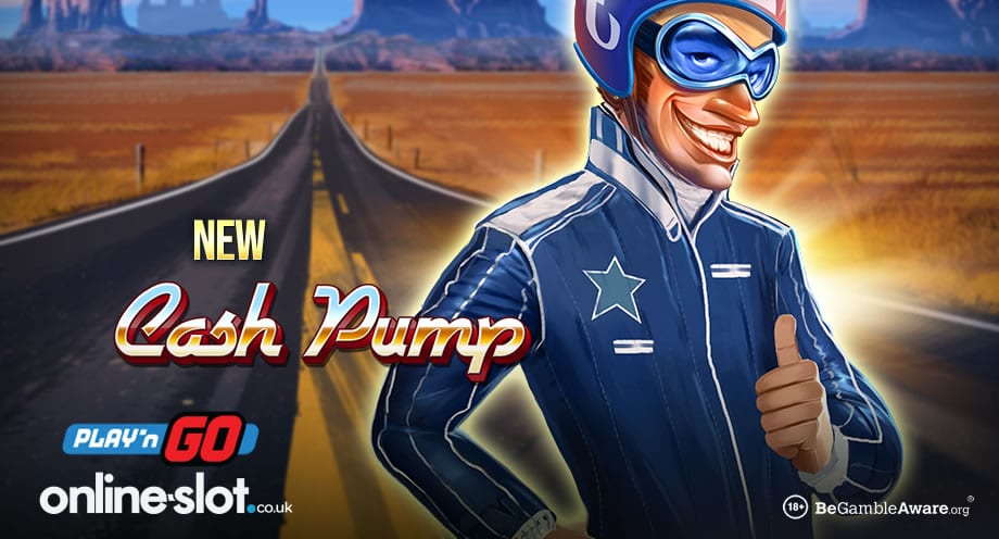 Play the new Cash Pump slot from Play ‘N Go at Rizk Casino