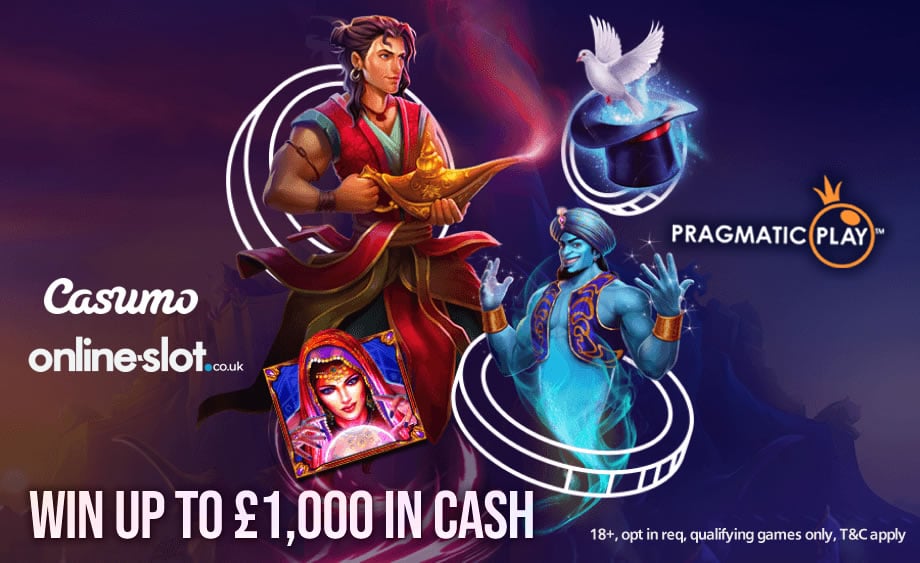 £6k in cash with Casumo’s Magical Prize Drop promotion