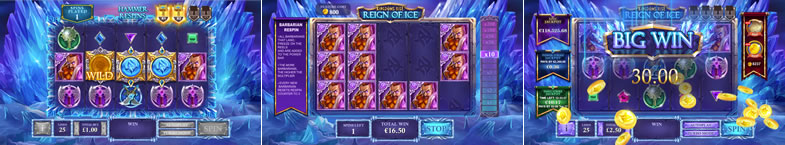 Kingdoms Rise: Reign of Ice slot from Playtech