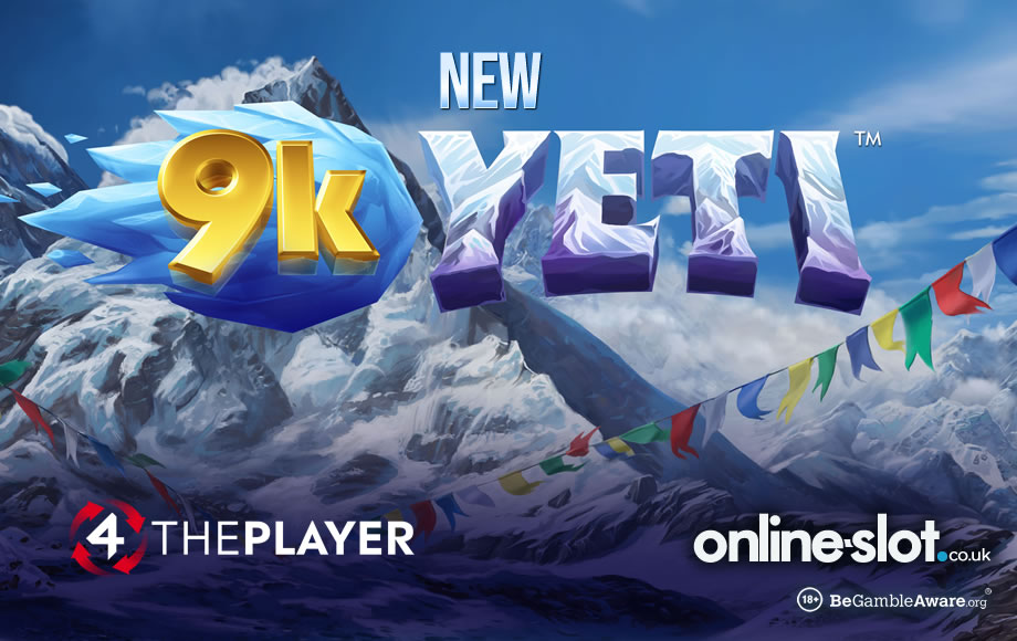 Play 4ThePlayer’s 9k Yeti slot at Novibet Casino
