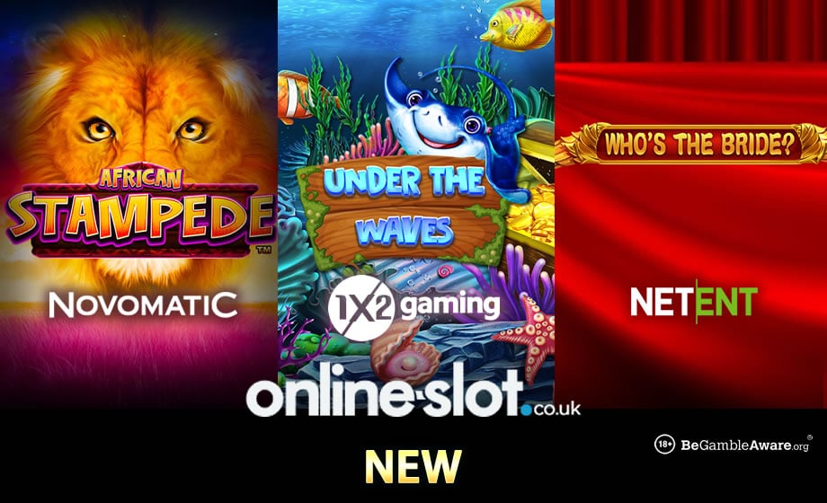 New slots from 1x2 Gaming, NetEnt & Novomatic to try