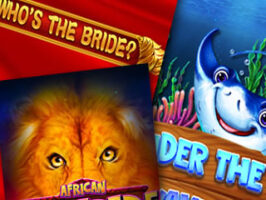 New slots – Under the Waves, Who’s the Bride, African Stampede