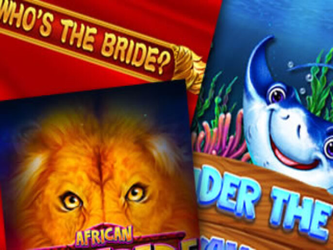 New slots – Under the Waves, Who’s the Bride, African Stampede