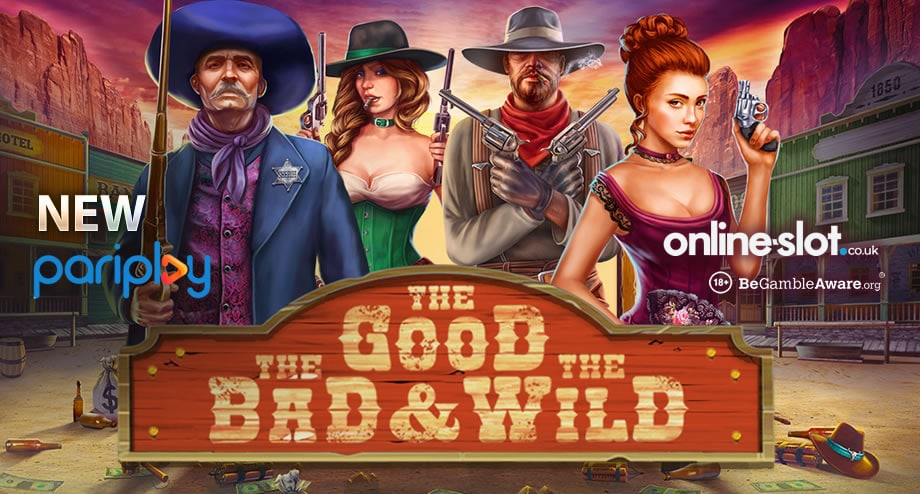 Play Pariplay’s The Good, The Bad & The Wild slot at NetBet Casino & Trada Casino
