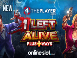 4ThePlayer’s 2nd slot game, 1 Left Alive, is now live