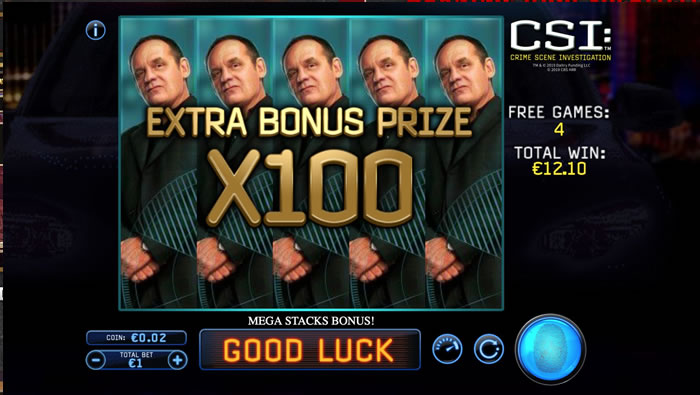 Mega Stacks Bonus feature in action