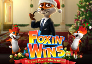 foxin-wins-a-very-foxin-christmas-slot-logo