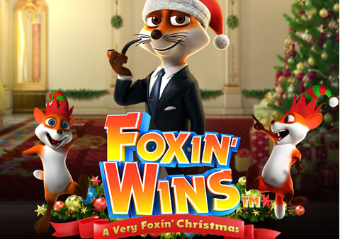 foxin-wins-a-very-foxin-christmas-slot-logo