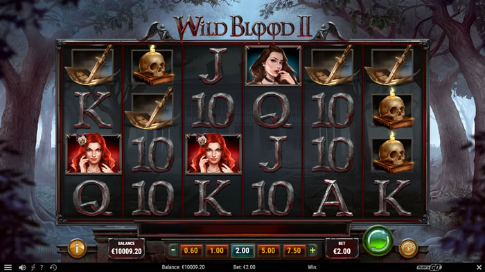 Wild Blood 2' Free Spins feature optionsWild Blood 2' Free Spins feature options