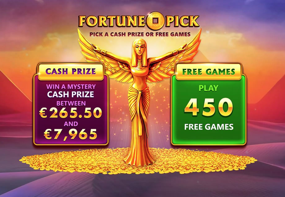 Egypt Cash Fortune Pick feature