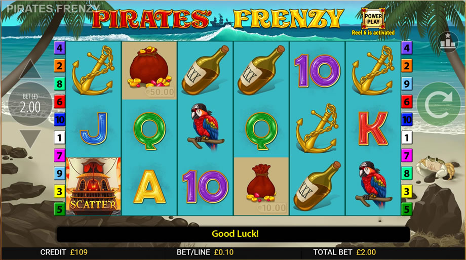 Pirates’ Frenzy base game