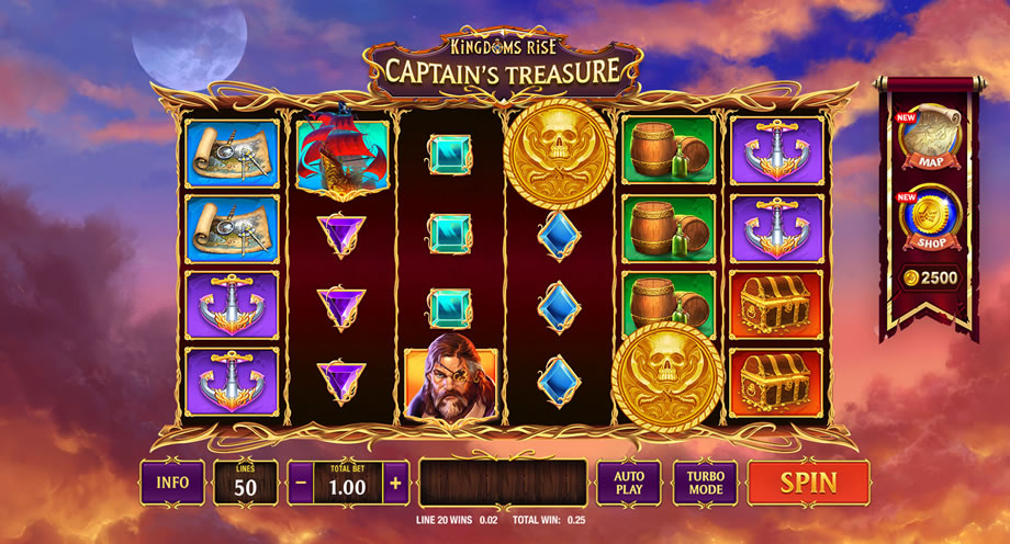 Kingdoms Rise: Captain’s Treasure – base game
