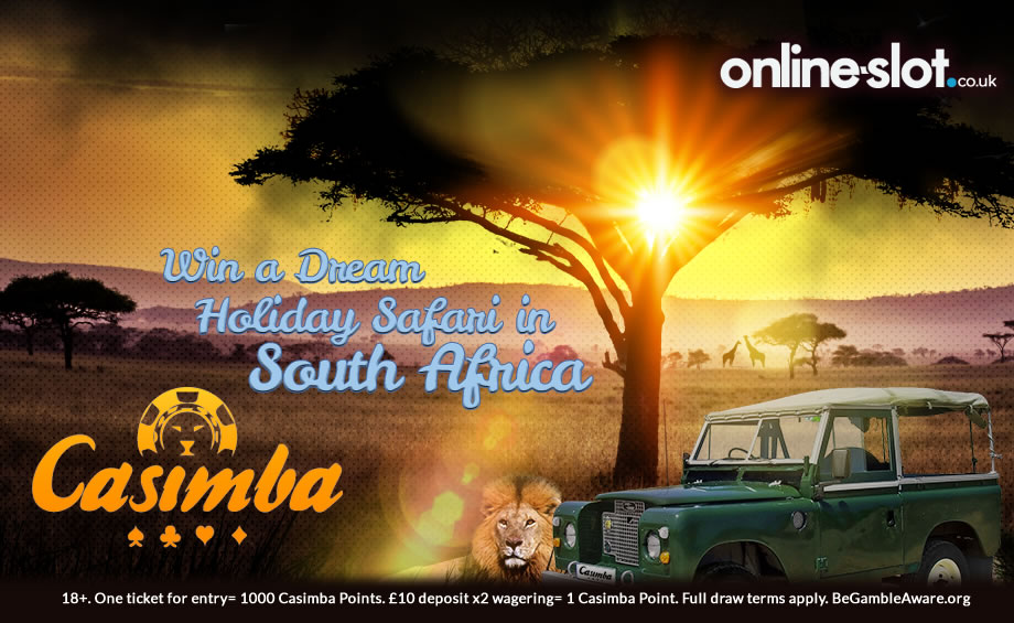 Collect Casimba Points this month for your chance to win a 5 star safari holiday 