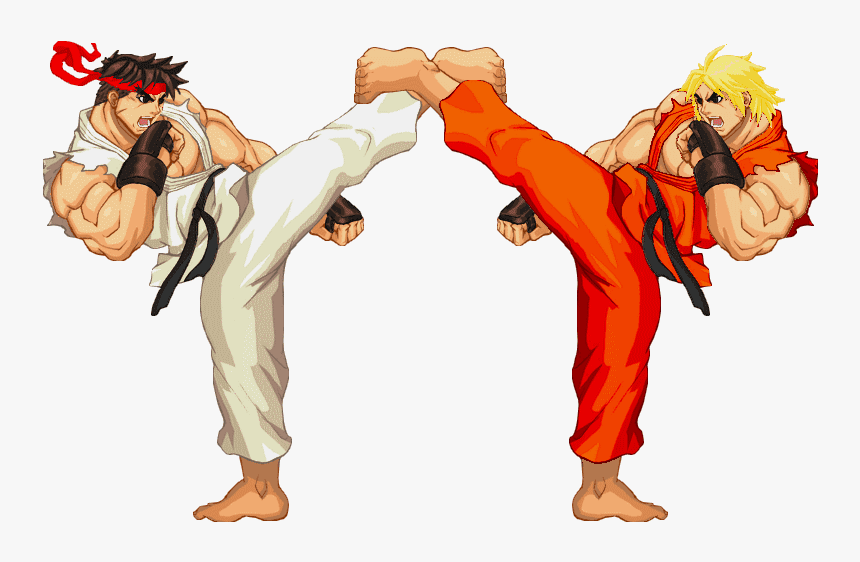 Street Fighter II’s Ken & Ryu