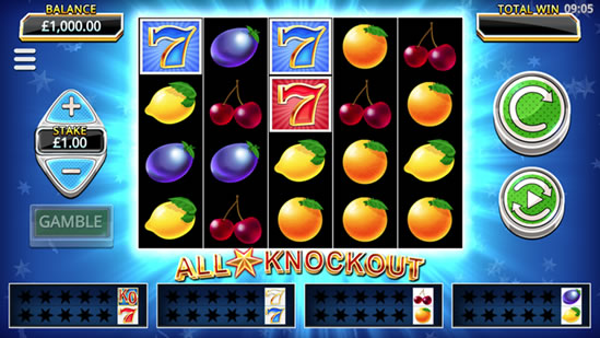 All Star Knockout slot – base gameAll Star Knockout slot – base game