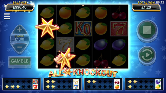 All Star Knockout slot – Bonus feature