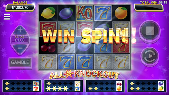 All Star Knockout slot – Bonus feature