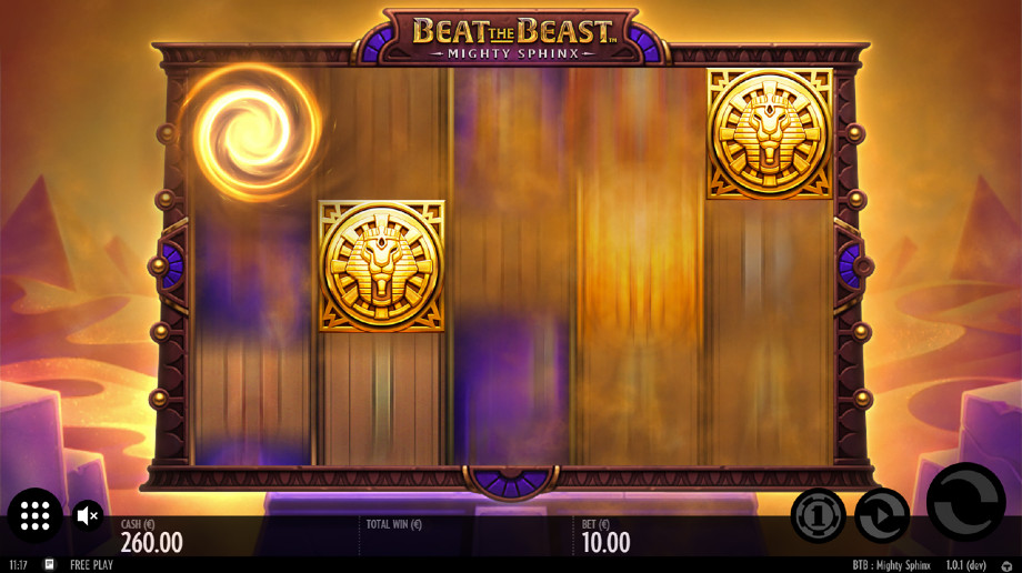 Beat the Beast_ Mighty Sphinx slot - Mystery feature