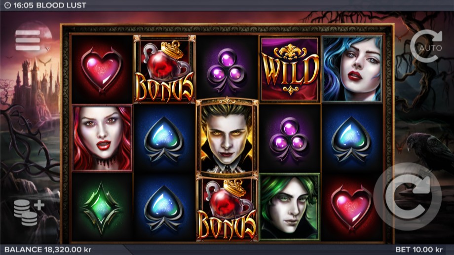 Blood Lust slot - base game