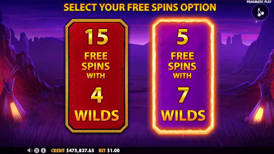 Bronco Spirit slot - Free Spins feature