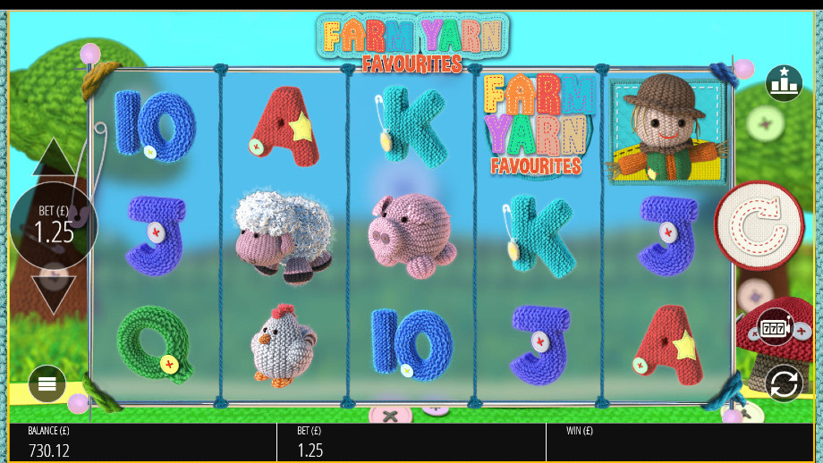 Farm Yarn Favourites slot - base game