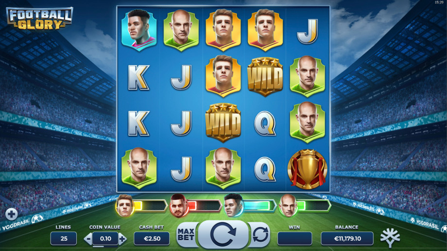 Football Glory slot - base game