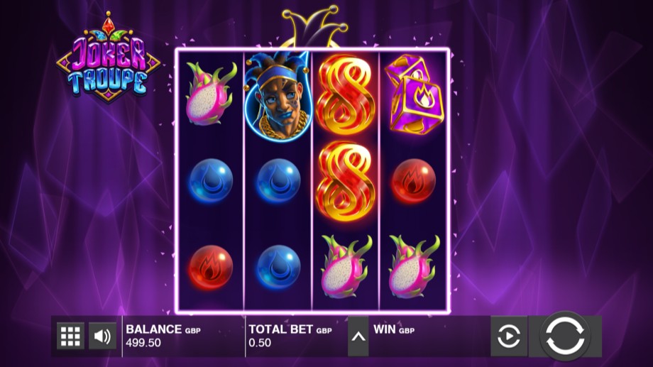 Joker Troupe slot - base game