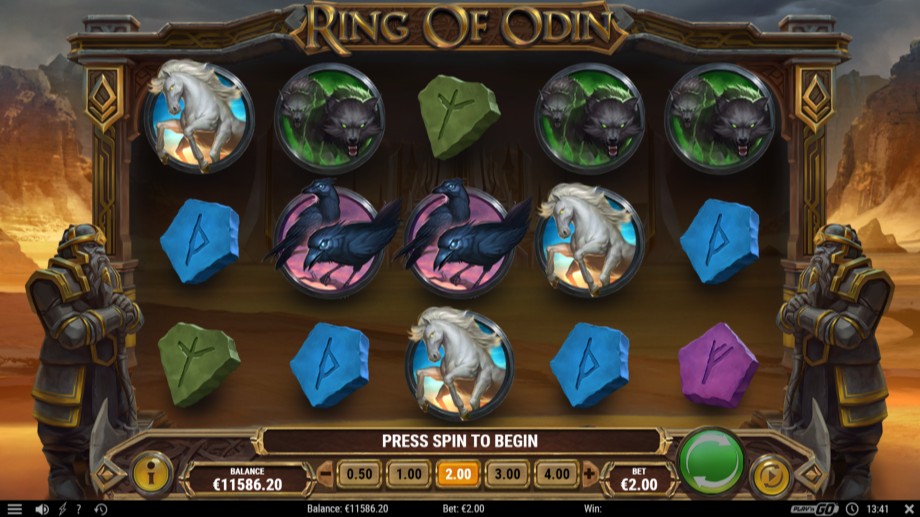 Ring of Odin slot - base game