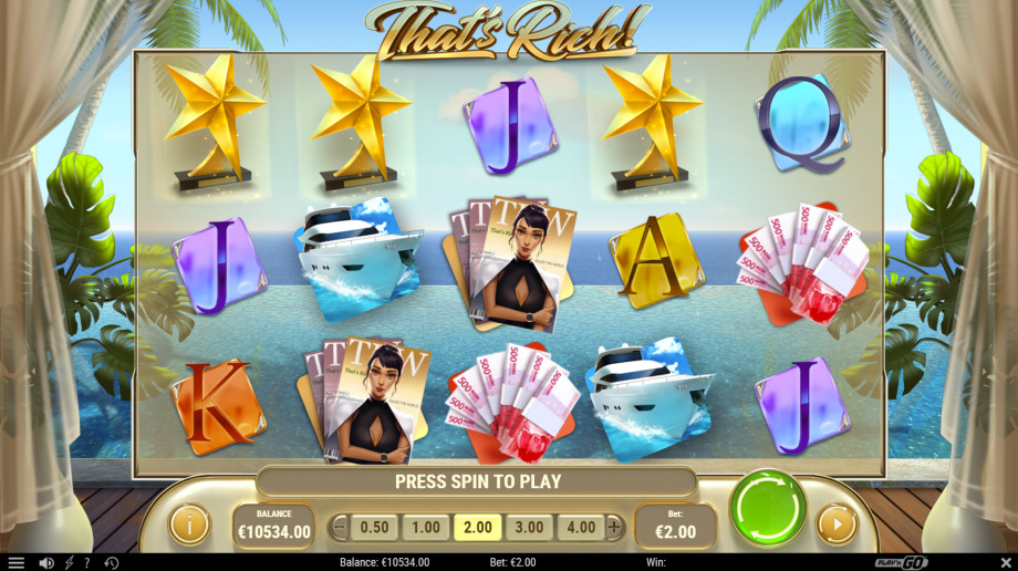 That's Rich slot base game