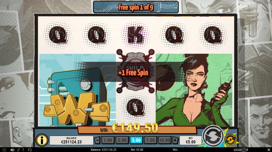Agent Destiny slot - Free Spins feature