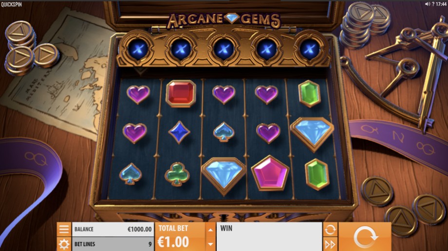 Arcane Gems slot - base game