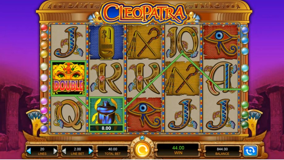 Cleopatra slot base game