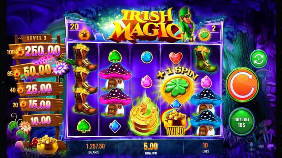Irish Magic slot - base game