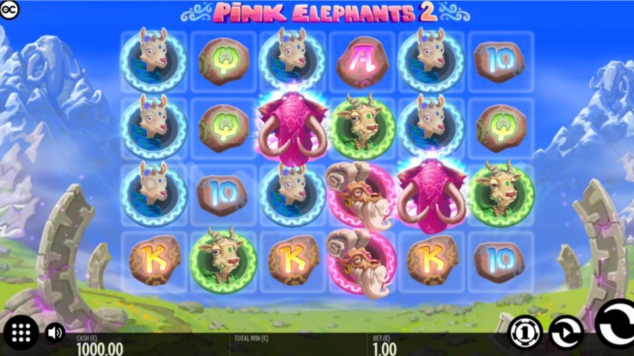 Pink Elephants 2 slot - base game