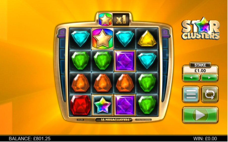 Star Clusters slot - base game