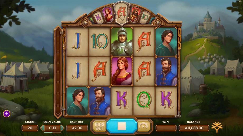 Arthur's Fortune slot base game