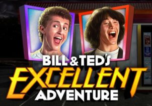 Bill and Ted's Excellent Adventure slot logo