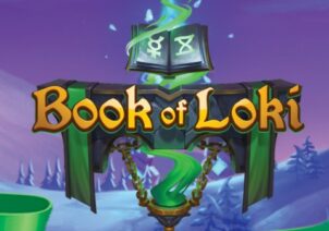 Book of Loki slot logo