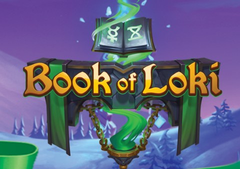 Book of Loki slot logo