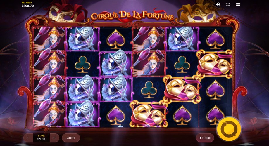 Cirque De La Fortune slot base game