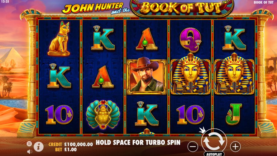 John Hunter and the Book of Tut slot base game