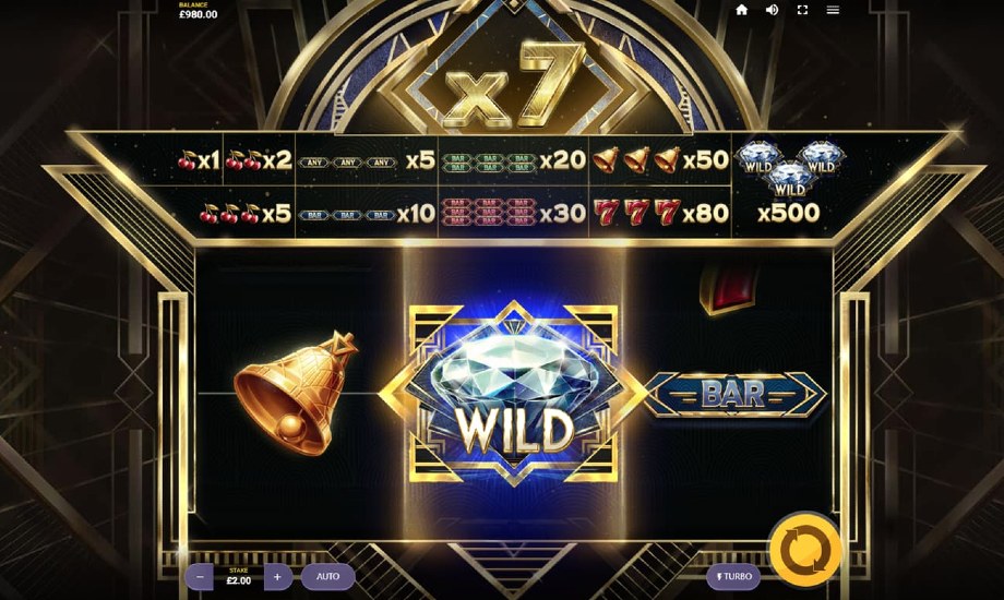 Multiplier Riches slot base game