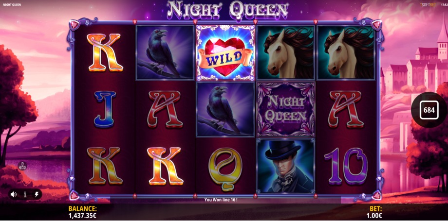 Night Queen slot base game