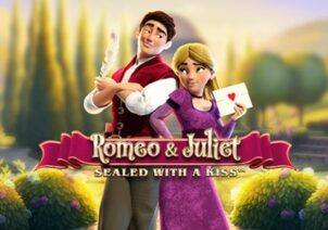 Romeo & Juliet Sealed with a Kiss slot logo