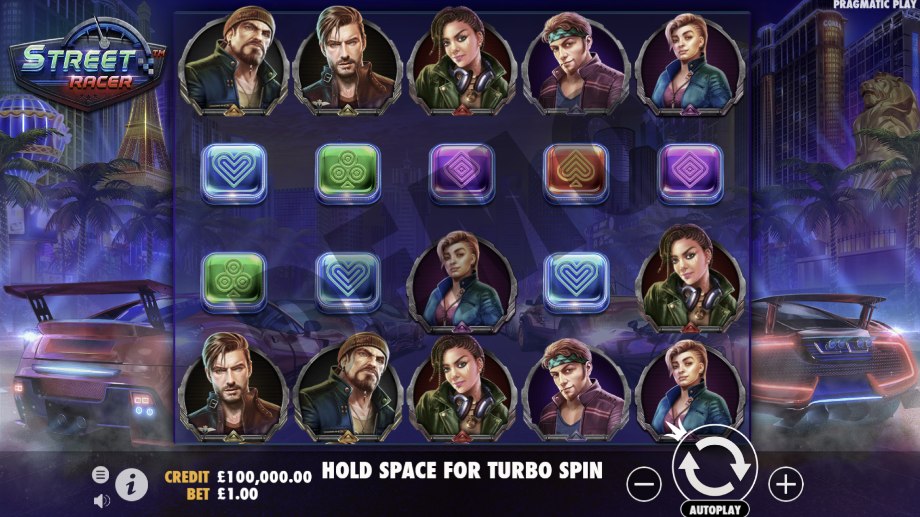 Street racer shockwave game