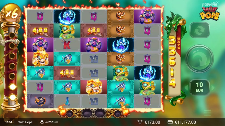 WildPops slot Bonus Mode feature